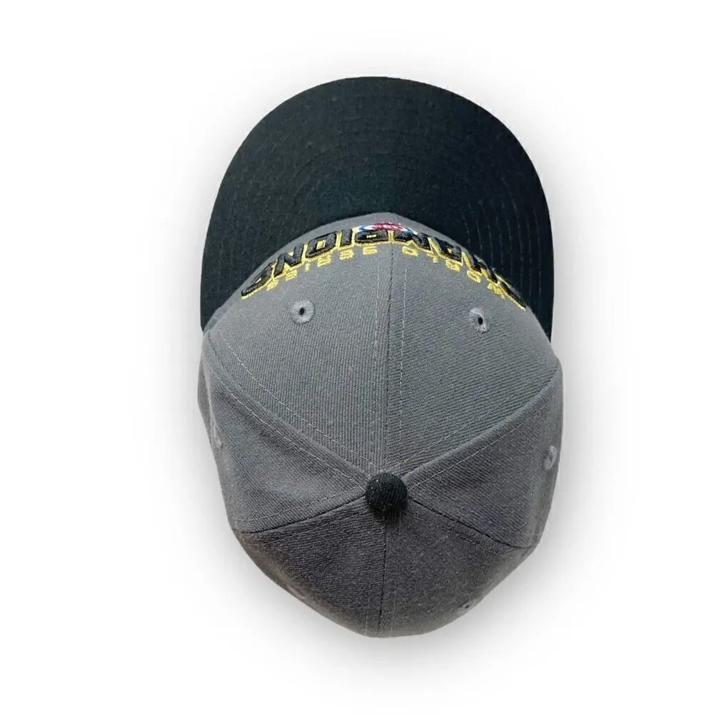Chicago Cubs 2016 World Series Champions Hat Cap 6 7/8 Gray New Era 59Fifty